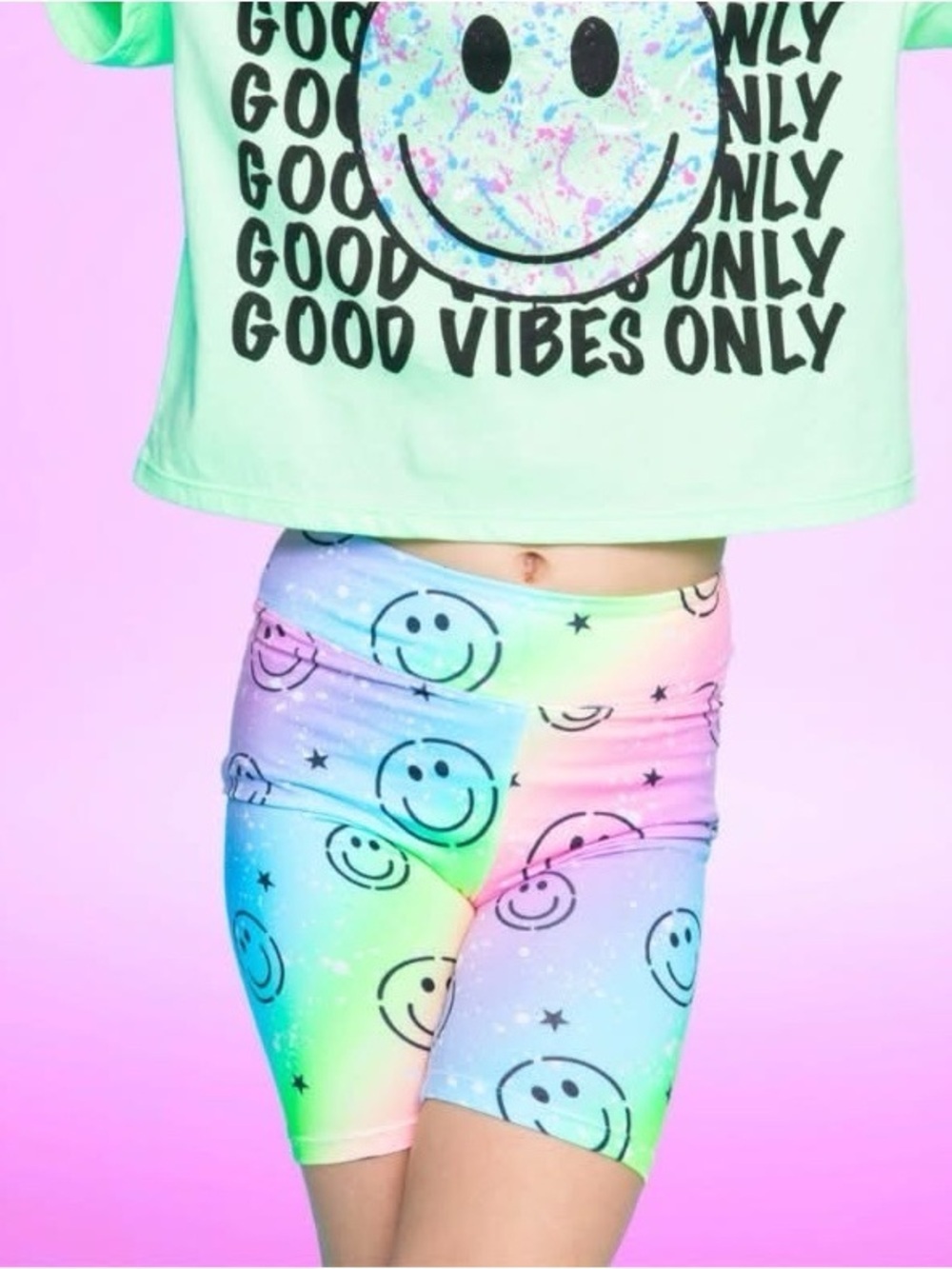 Pixie Lane Tie Dye Biker Shorts 11/12